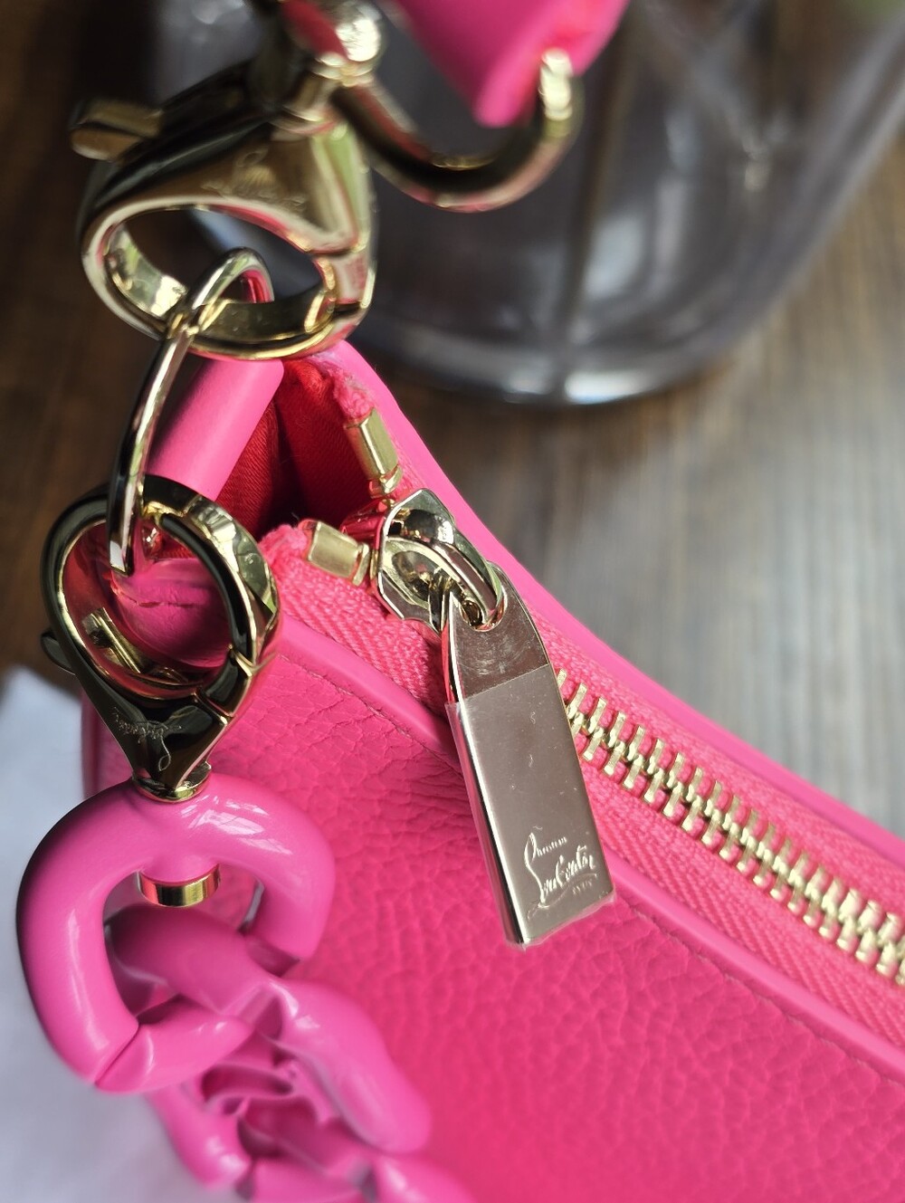 Christian Louboutin Mini Loubila Chain Shoulder Bag - Picture 3 of 16